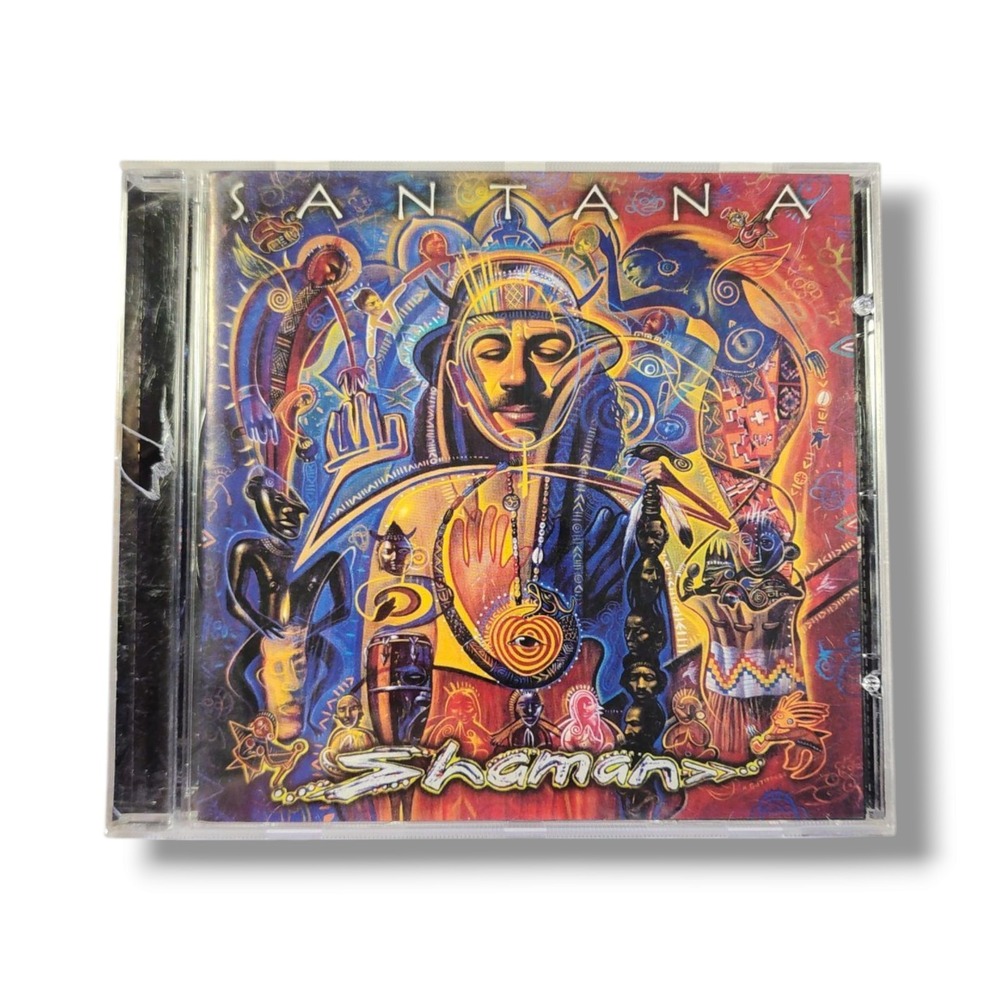 SANTANA-‎ SHAMAN CD. ARISTA Records.